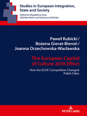 cover image of The European Capital of Culture 2016 Effect